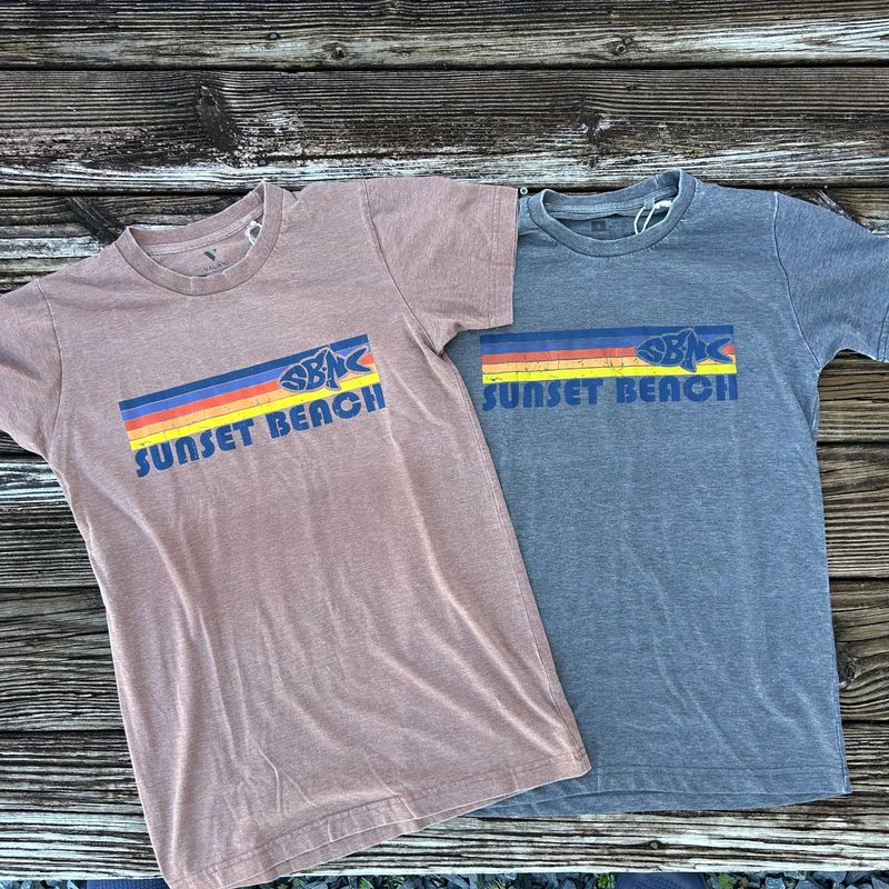 SBNC FISH RETRO STRIPES TEE