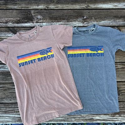 SBNC FISH RETRO STRIPES TEE