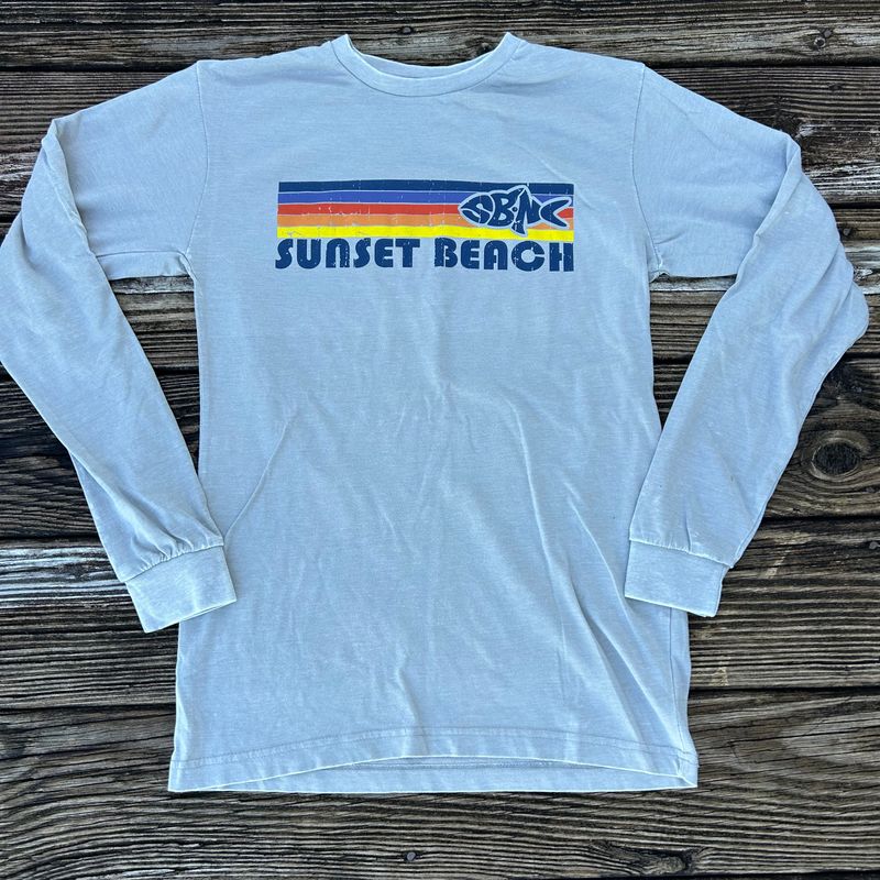 SBNC FISH RETRO STRIPES LS