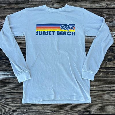 SBNC FISH RETRO STRIPES LS