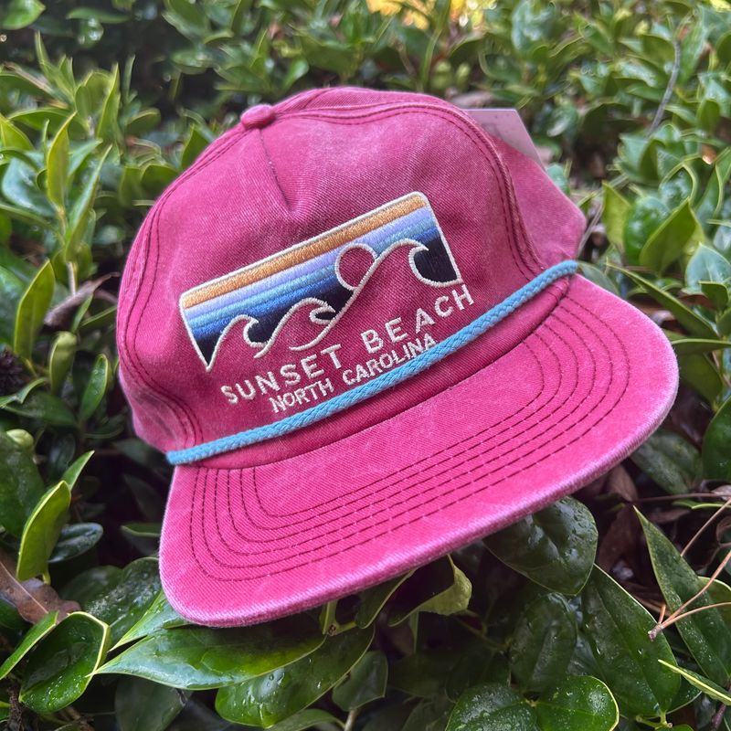 CAP MIMIC WAVES ROPE (SANGRIA)