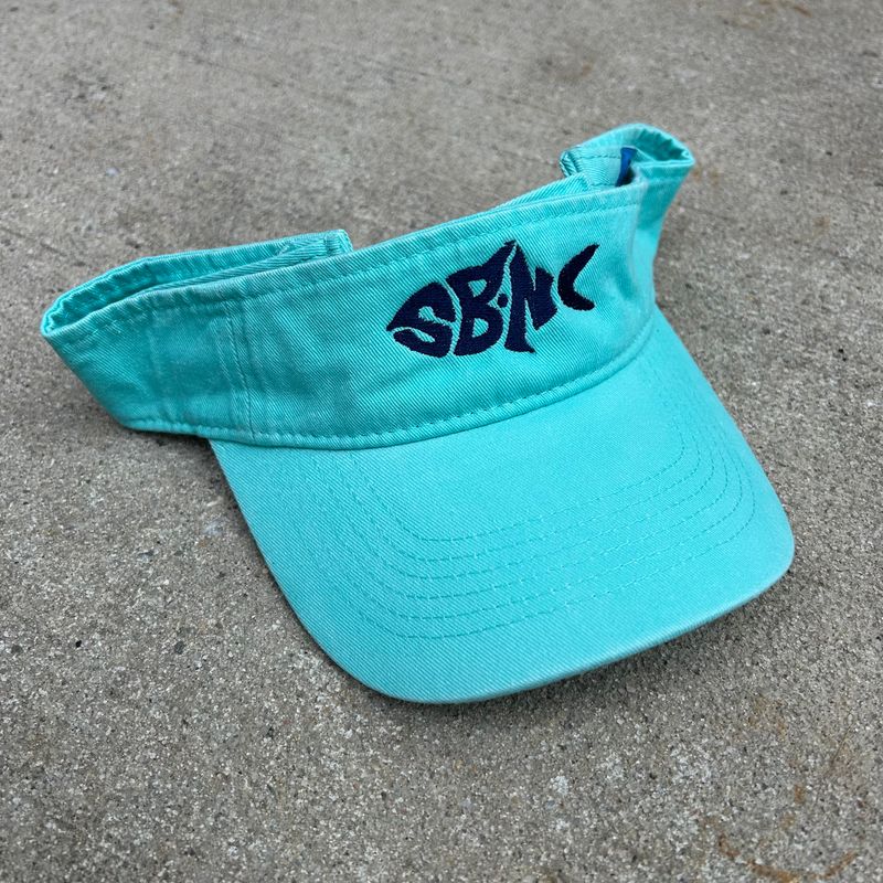 VISOR SBNC FISH (MINT)