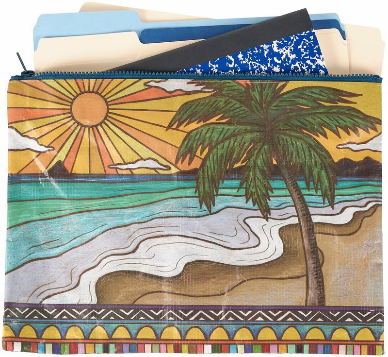 ZIPPER FOLDER BEACH DAYS