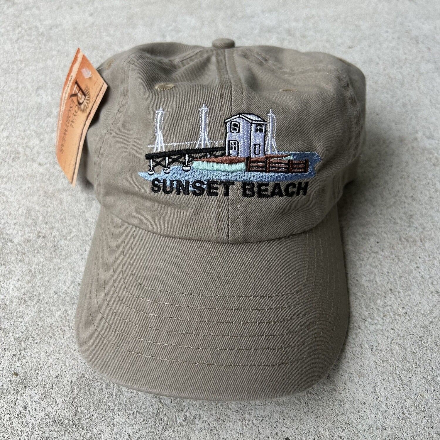 CAP OLD BRIDGE VELCRO (KHAKI)