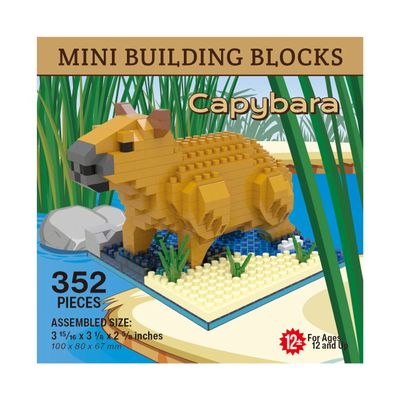 MINI BUILDING BLOCKS CAPYBARA