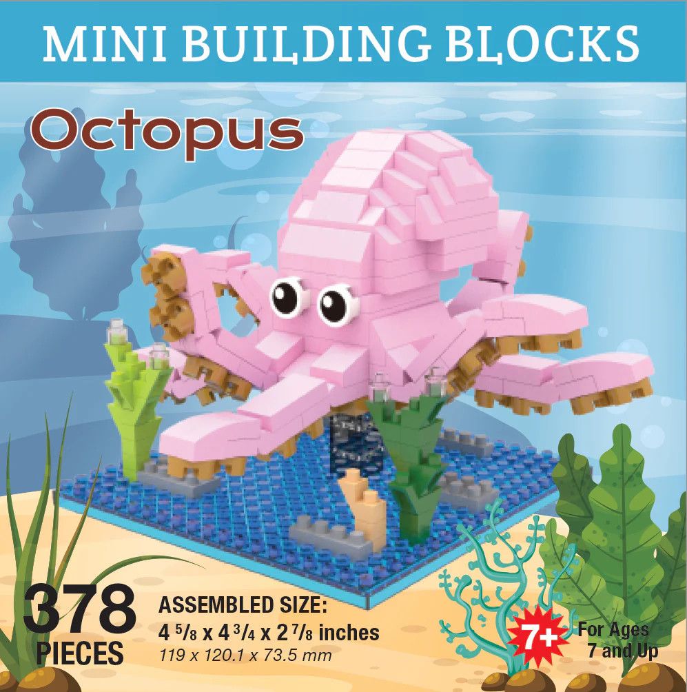 MINI BUILDING BLOCKS OCTOPUS