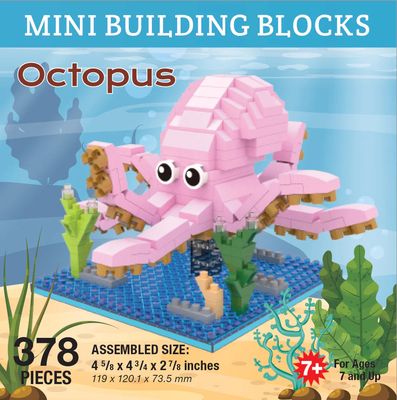 MINI BUILDING BLOCKS OCTOPUS MINI BUILDING BLOCKS OCTOPUS