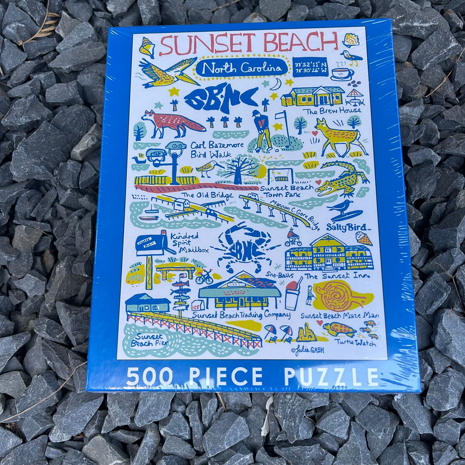 SUNSET DOODLES PUZZLE (500PCS)