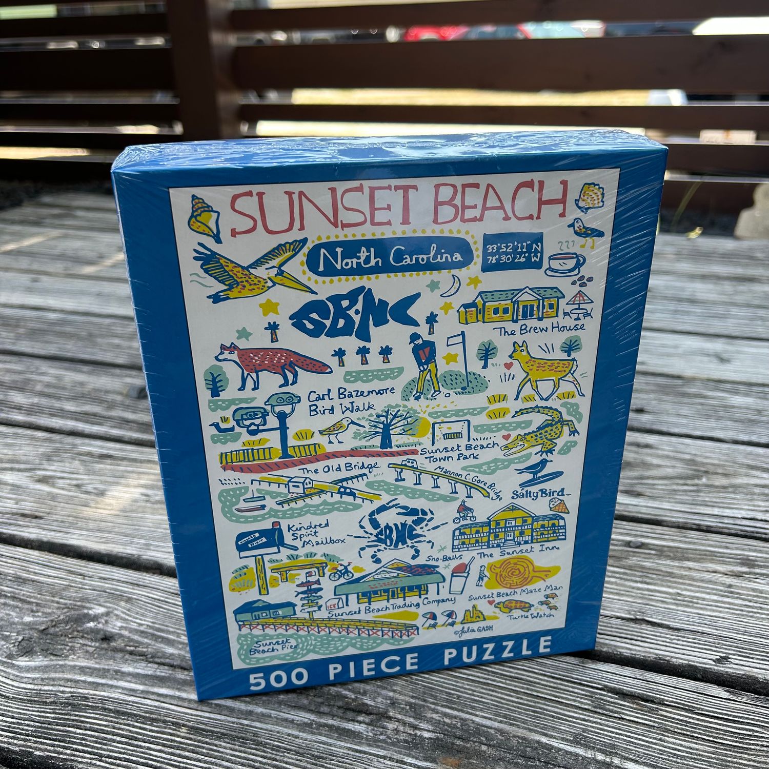 SUNSET DOODLES PUZZLE (500PCS)
