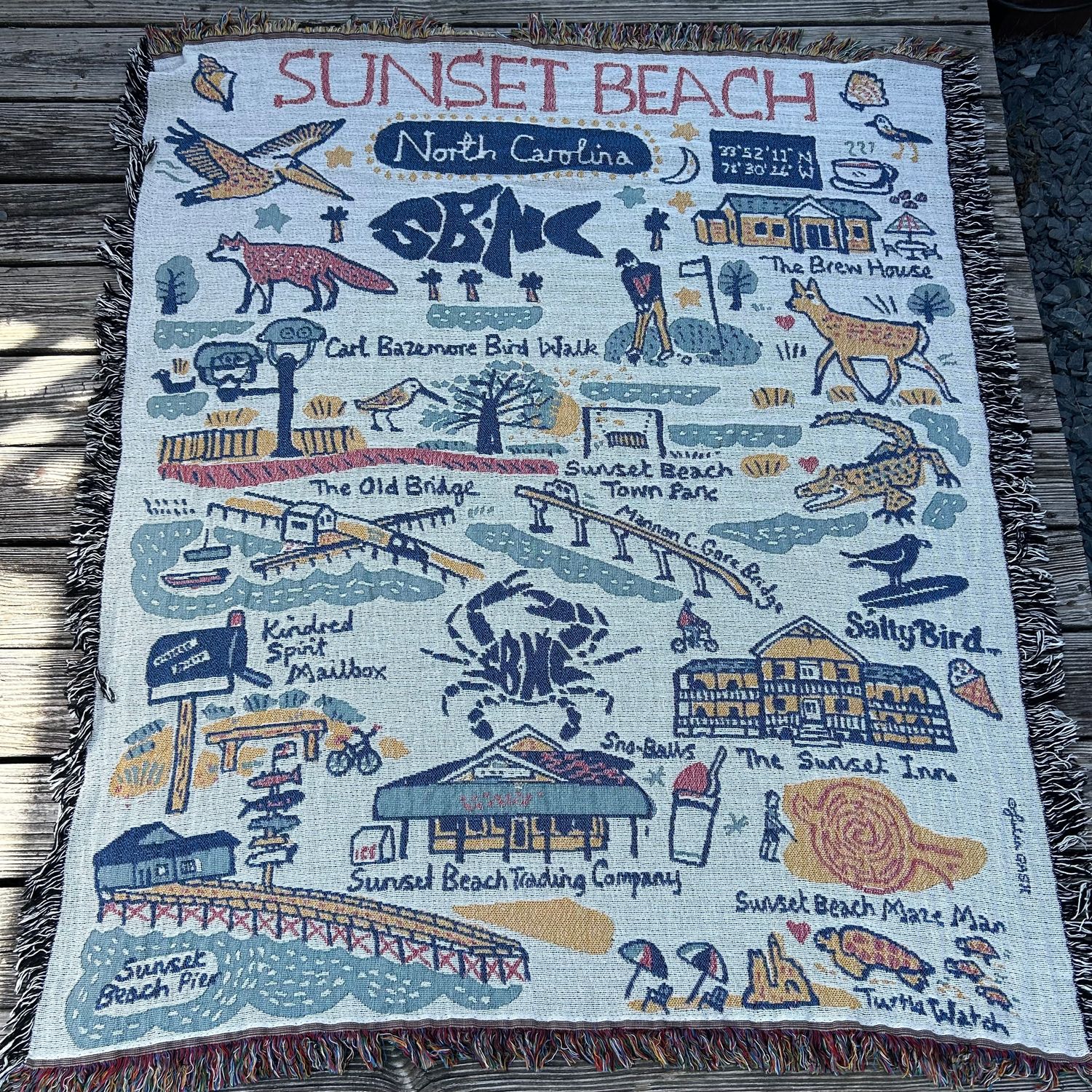 SUNSET DOODLES TAPESTRY