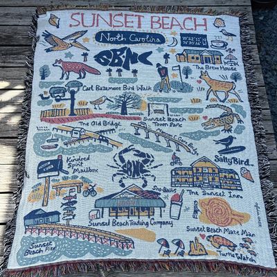 SUNSET DOODLES TAPESTRY