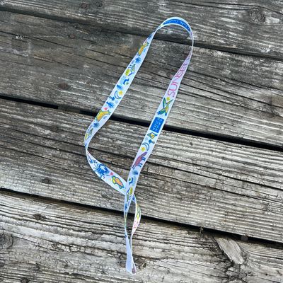 SUNSET DOODLES LANYARD
