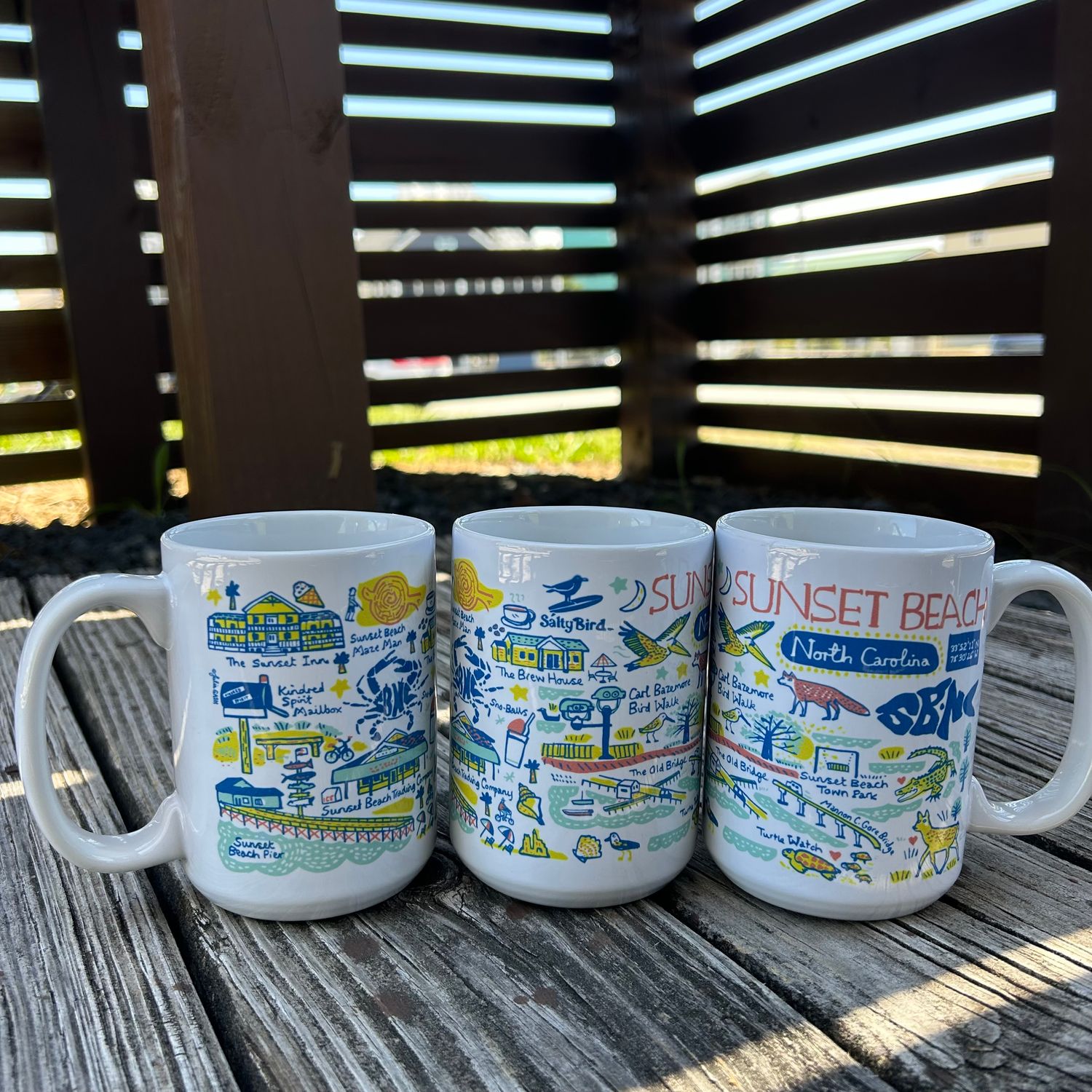 SUNSET DOODLES GRANDE MUG (15oz)