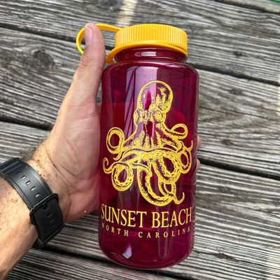 NALGENE WIDE-MOUTH OCTOPUS CLASSIC (EGGPLANT)