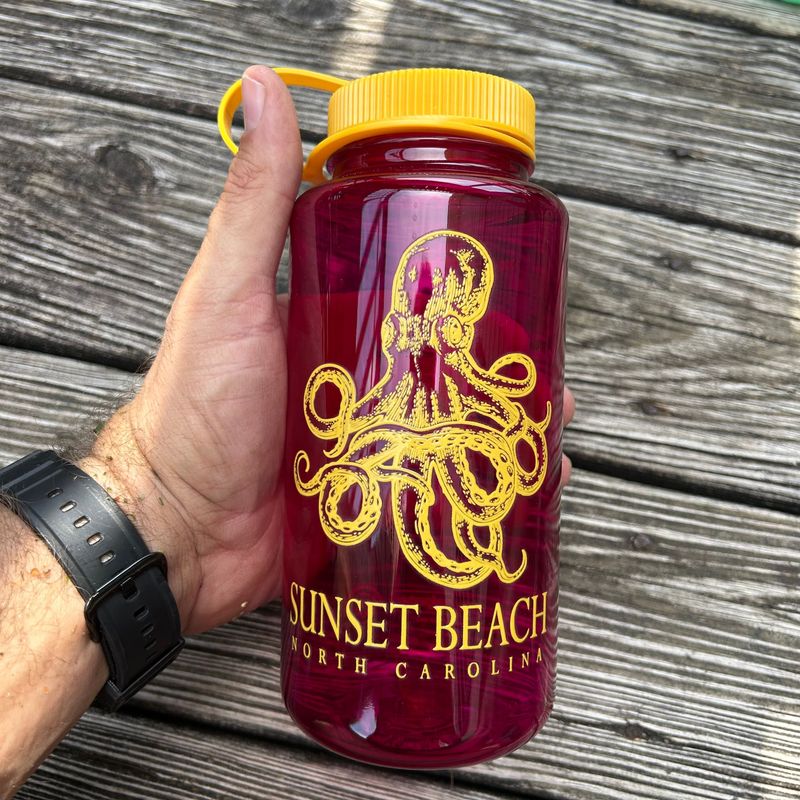 NALGENE WIDE-MOUTH OCTOPUS CLASSIC (EGGPLANT)