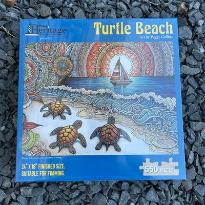 PUZZLE TURTLE BEACH 550PCS