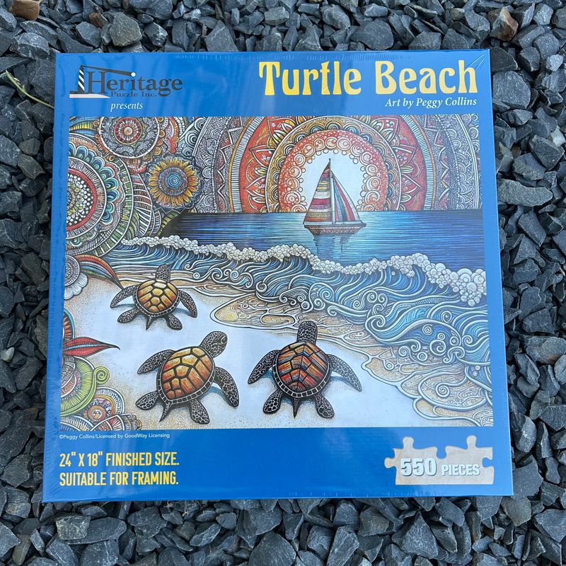 PUZZLE TURTLE BEACH 550PCS