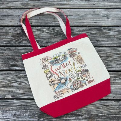 HOMETOWN COLLECTION BAG RED