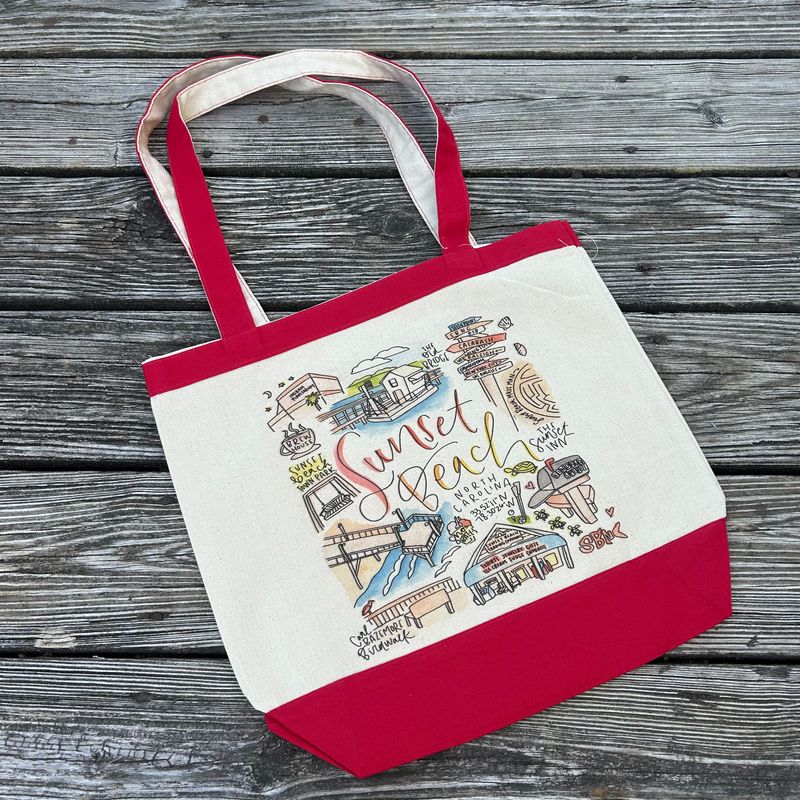 HOMETOWN COLLECTION BAG RED