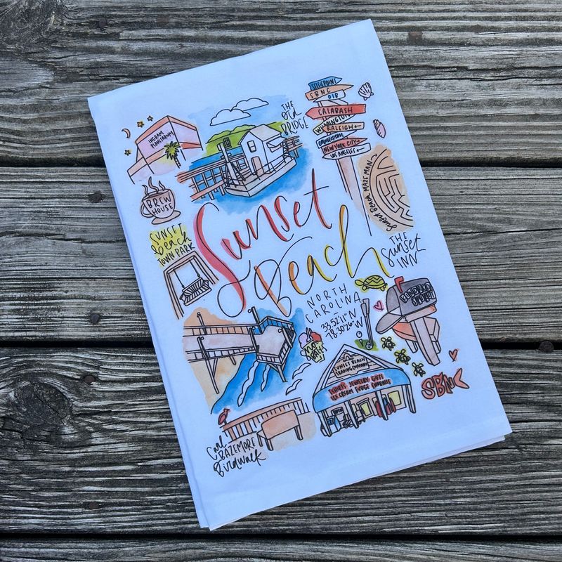 HOMETOWN COLLECTION DISH TOWEL