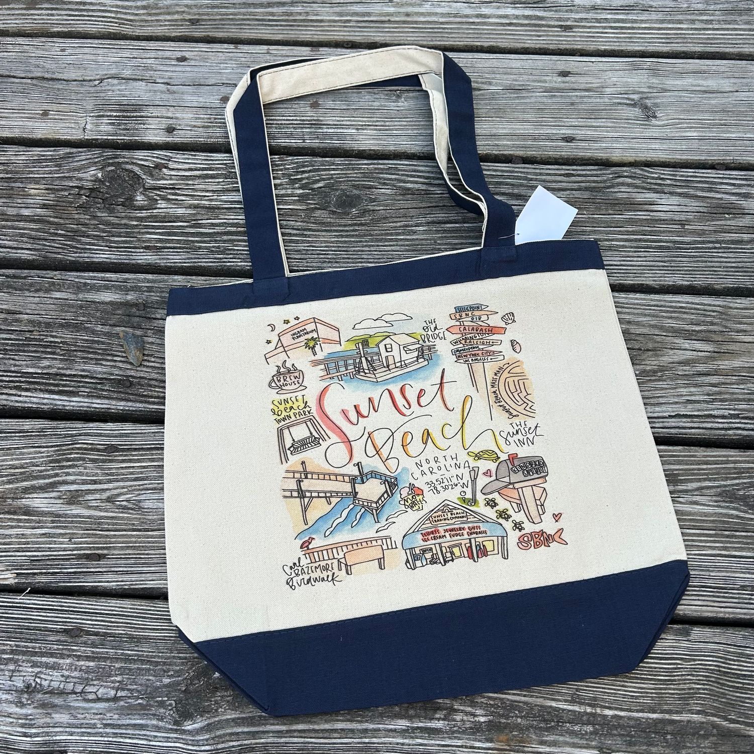 HOMETOWN COLLECTION BAG NAVY