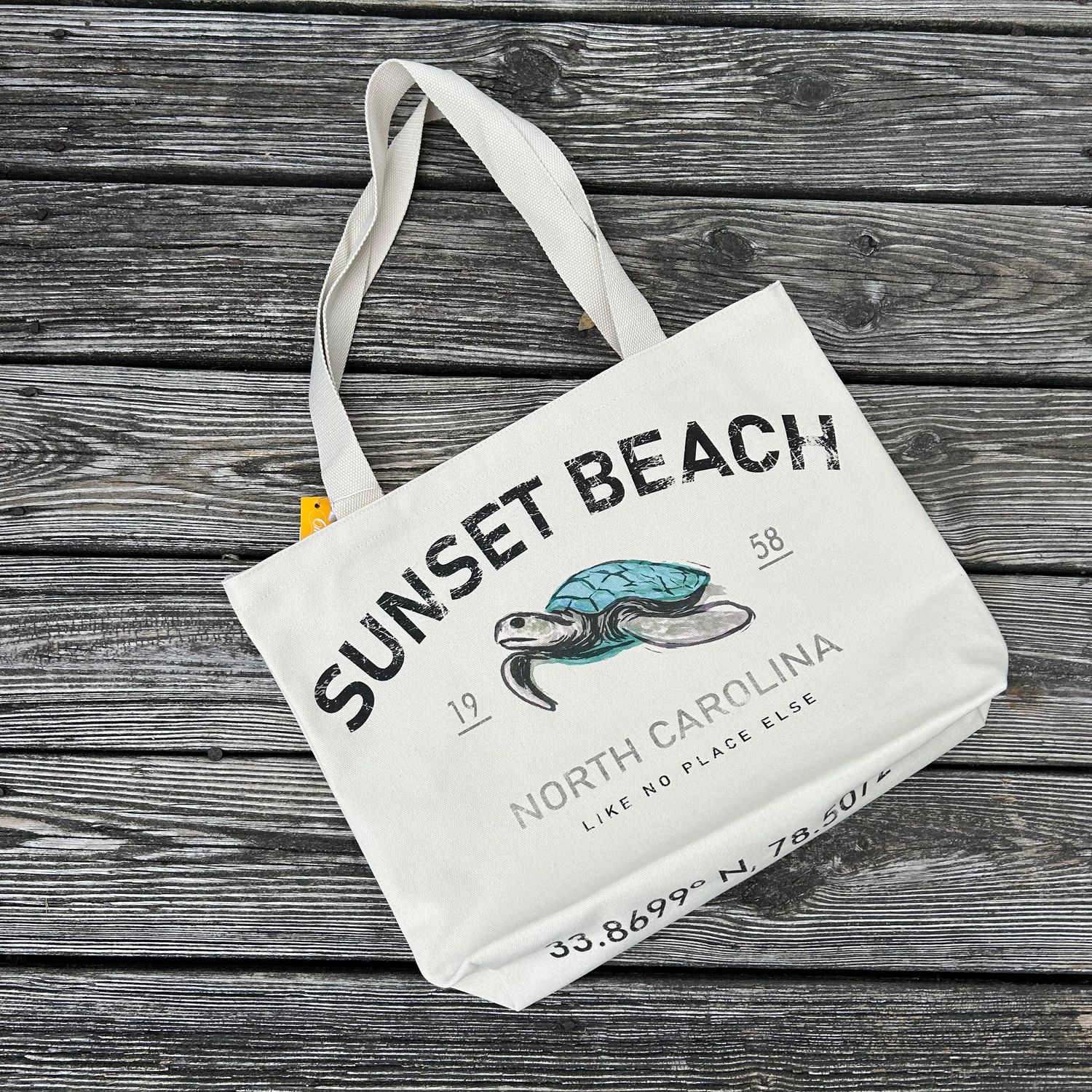 TOTE BAG NO PLACE TURTLE