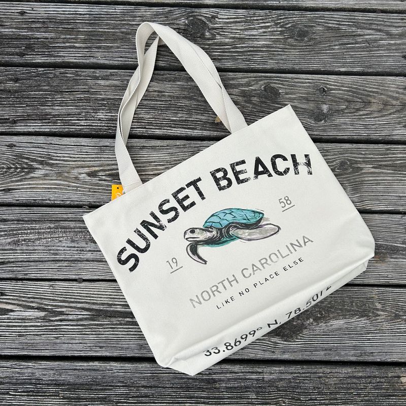 TOTE BAG NO PLACE TURTLE