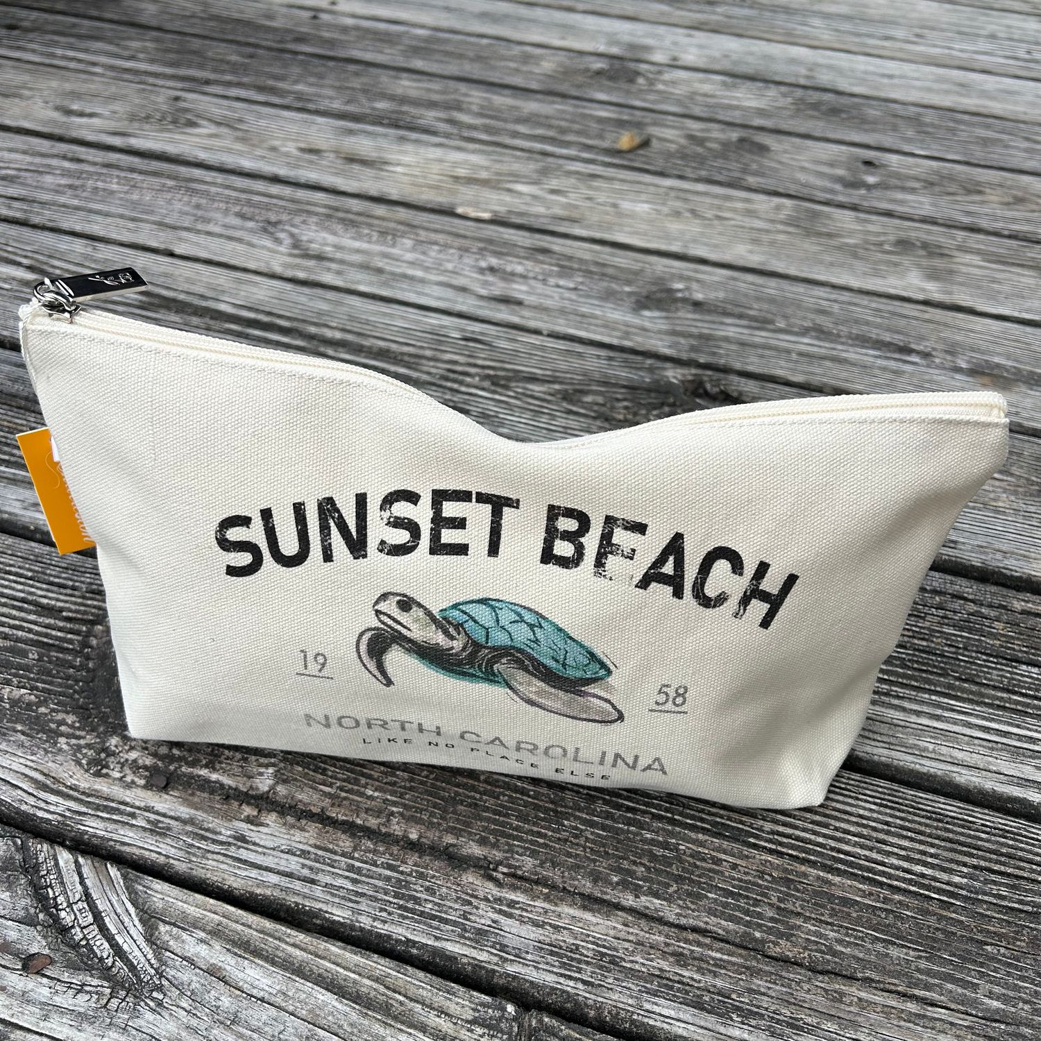 COSMETIC BAG NO PLACE TURTLE