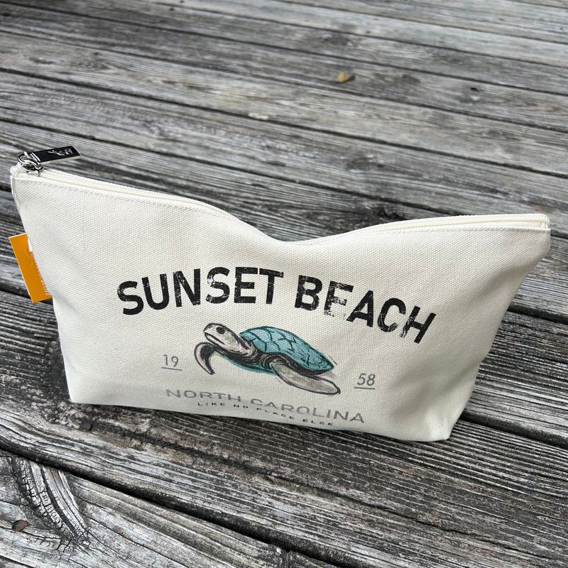 COSMETIC BAG NO PLACE TURTLE