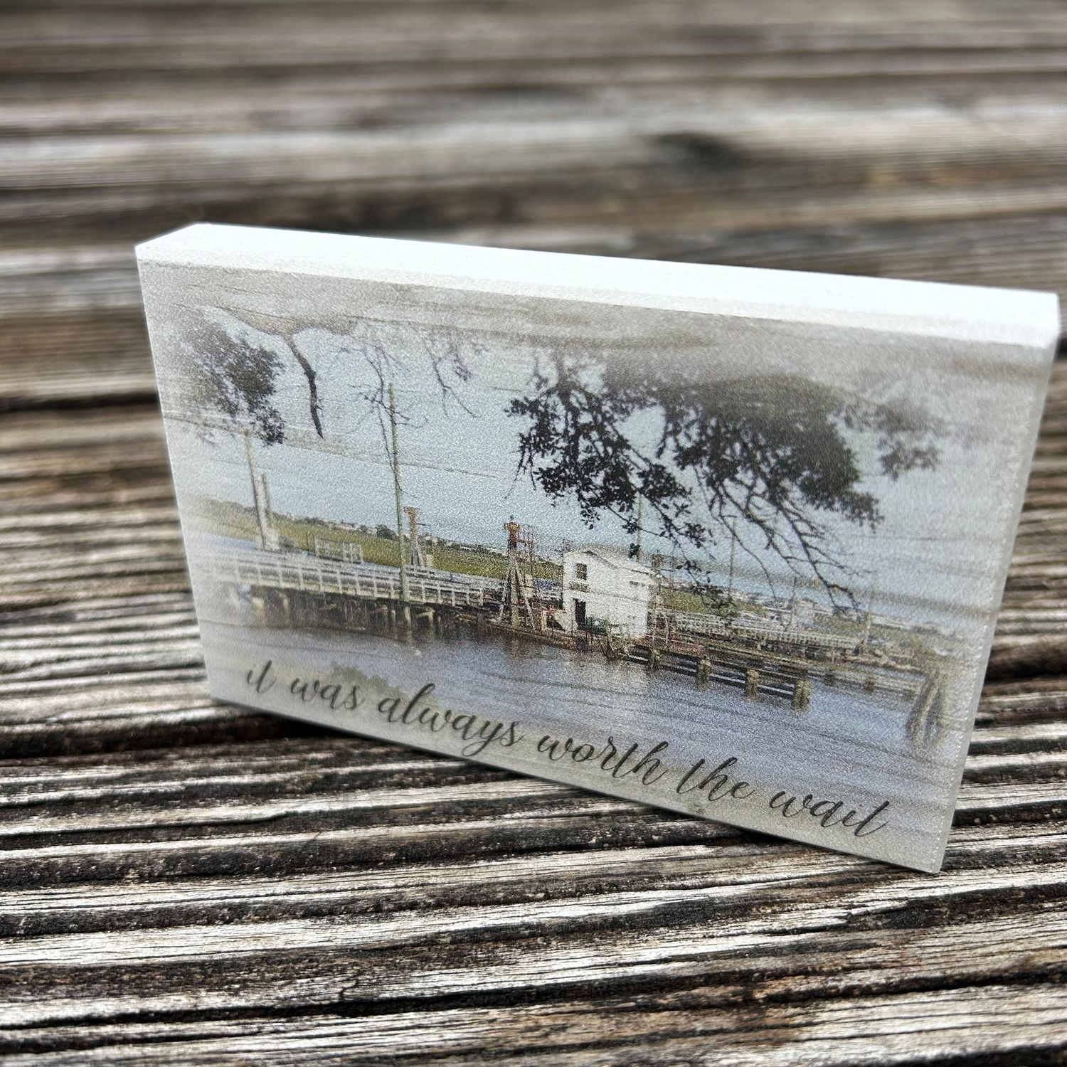 BLOCK MINI OLD BRIDGE BLUE SKIES WORTH THE WAIT