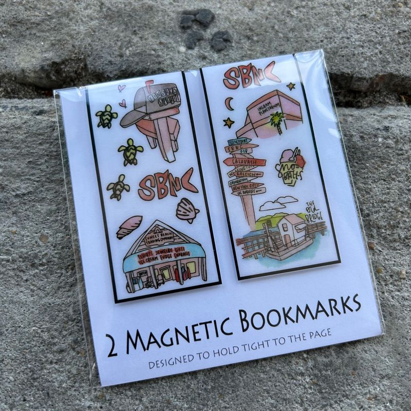 HOMETOWN COLLECTION 2-PACK MAGNETIC BOOKMARKS