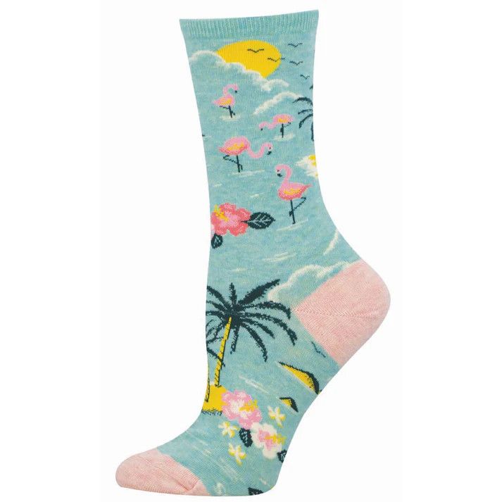 WOMENS SOCK BIRD'S EYE VIEW (BLUE HTH)