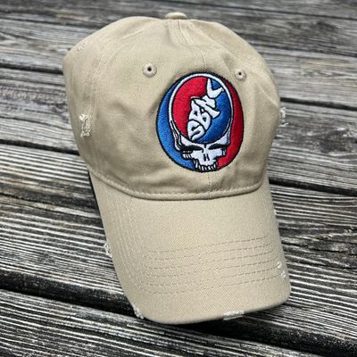 CAP SBNC FISH GR8FUL SKULL VINTAGE (KHAKI) CAP SBNC FISH GR8FUL SKULL VINTAGE (KHAKI)
