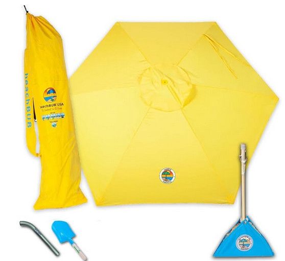 BEACH BUB ALL-IN-ONE UMBRELLA SYSTEM (YELLOW) BEACH BUB ALL-IN-ONE UMBRELLA SYSTEM (YELLOW)