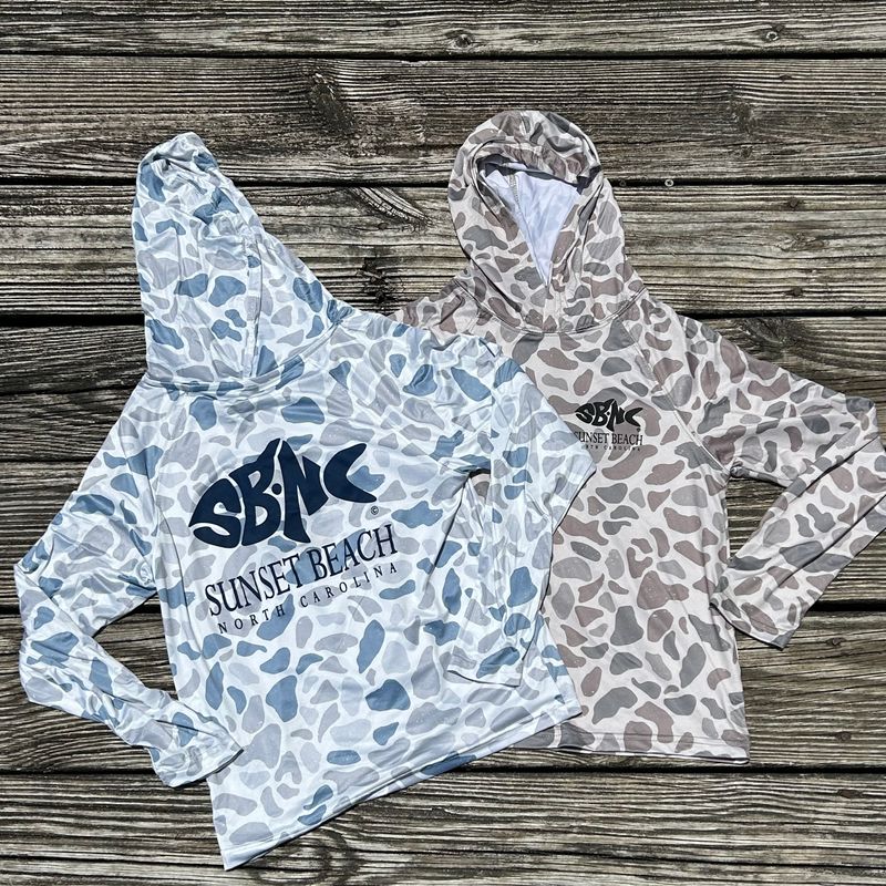 UPF KIDS SBNC FISH CLASSIC CAMO HOODIE