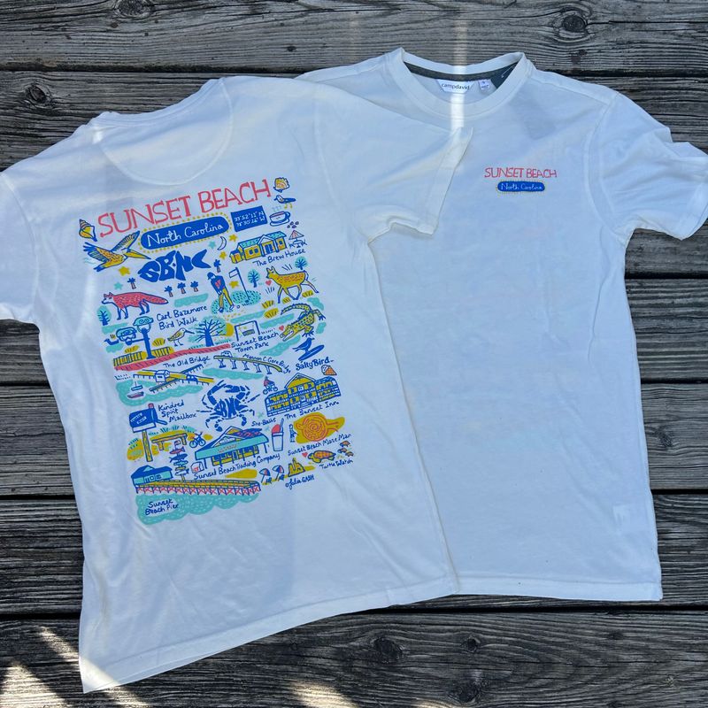 SUNSET DOODLES TEE