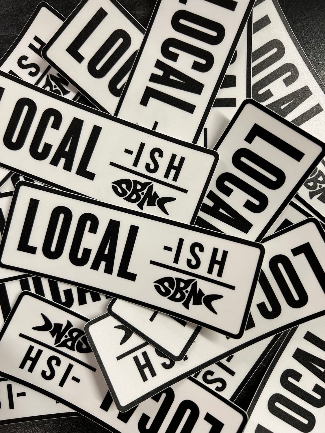 STICKER LOCAL-ISH (LARGE)