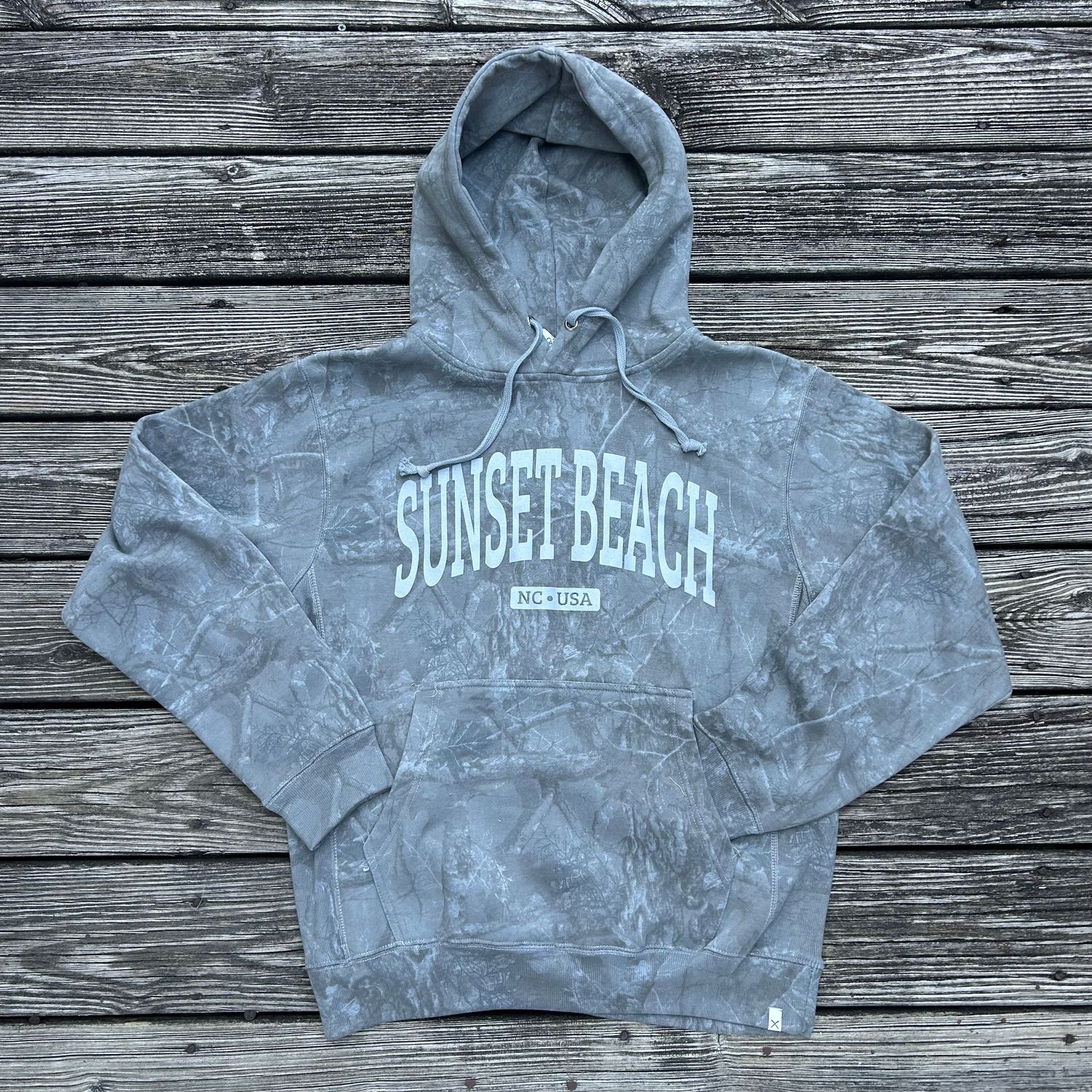WOODSY OCEAN CAMO PO HOODIE