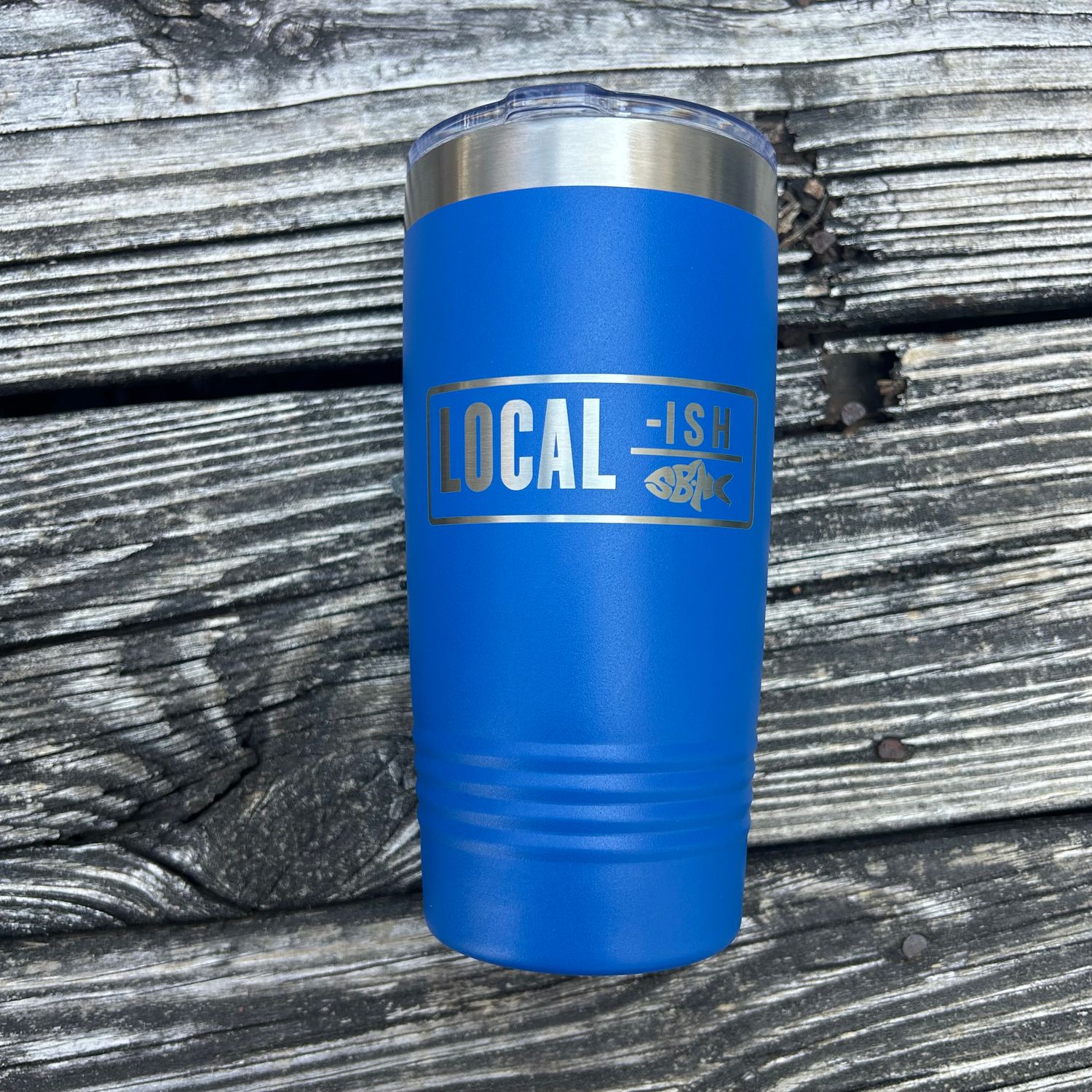 TUMBLER SBNC FISH LOCAL-ISH 20oz (ROYAL)