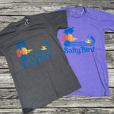 SALTY BIRD SURF TEE