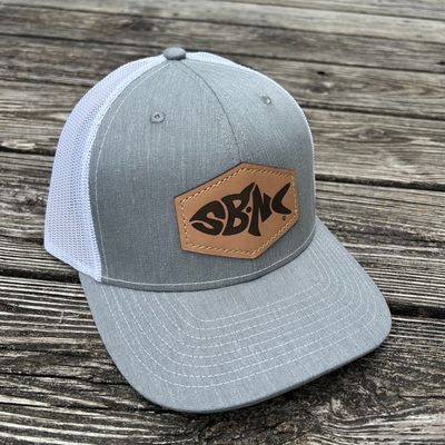 CAP SBNC FISH HEX PATCH HTHGRAY/WHITE 112