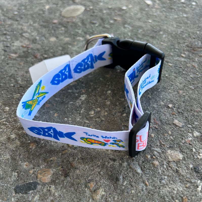 SUNSET DOODLES COLLAR (SMALL 9"-12")