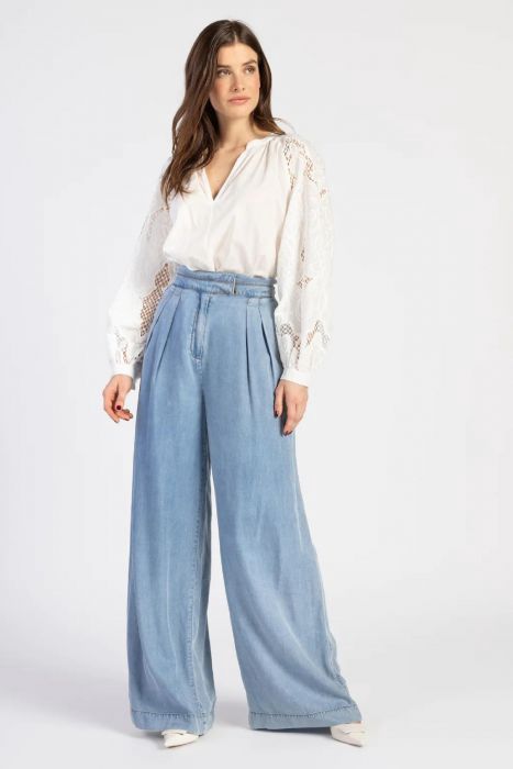 TROUSERS FREDERIQUE TENCEL