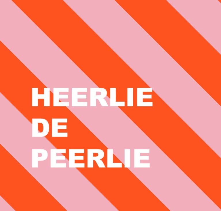 Forex tegeltje heerlie de peerlie 20x20cm