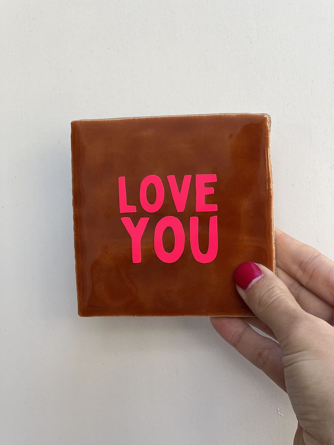 quote tegel roest &quot;love you&quot;