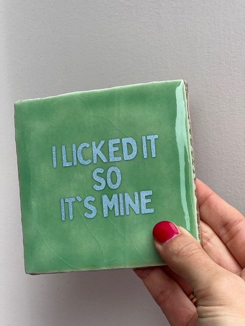 quote tegel minty &quot;i licked it so it&#39;s mine&quot;