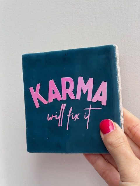 quote tegel ocean &quot; karma will fix it&quot;