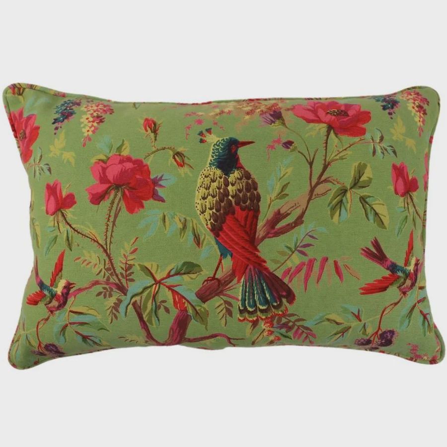 Cushion Paradise Cotton L Green