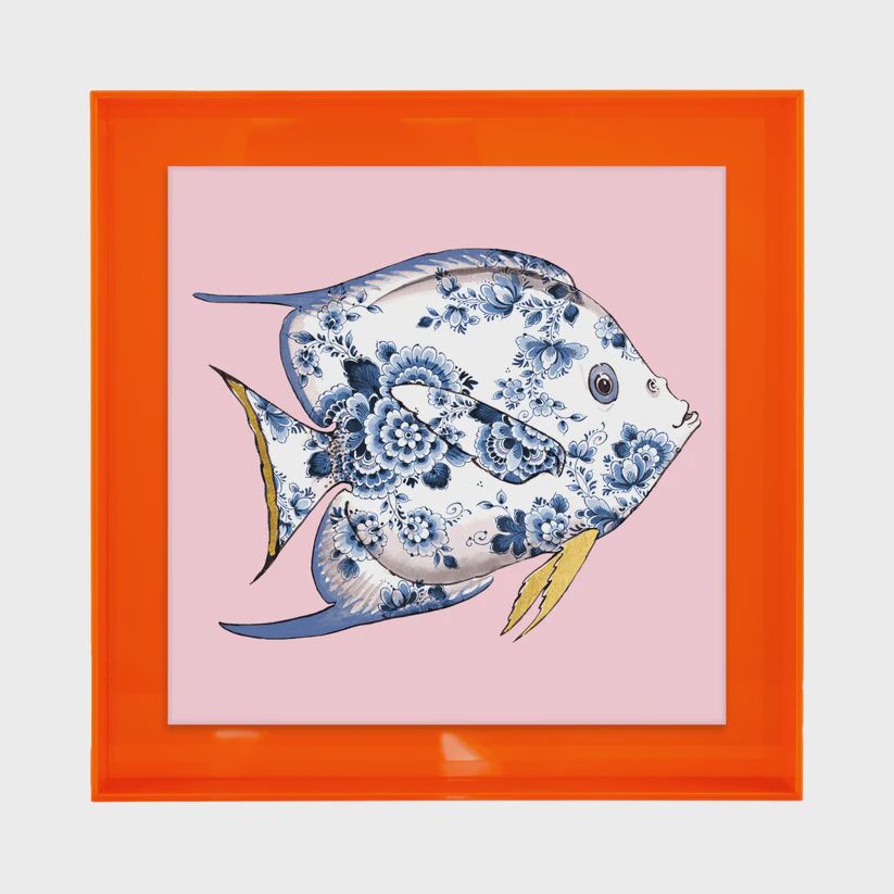 Funky Fish Tropical Roze (warm oranje/goud)