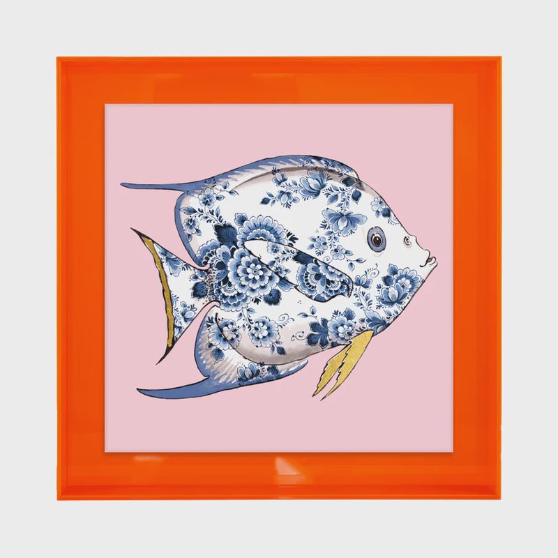 Funky Fish Tropical Roze (warm oranje/goud)
